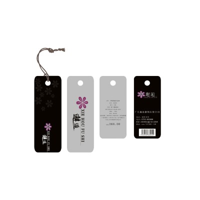 2016 Personalized Garment Hang Tags For Clothing Cheap Paper Swing Tags