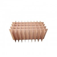 Factory Wholesale Custom Brown Cheap Corrugated Insert Divider Cardboard Box Divider