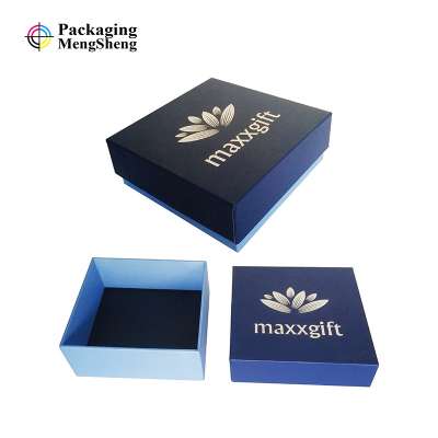 High Level Luxury Matte Black/White Paper Packing Box Cosmetic Packaging Box