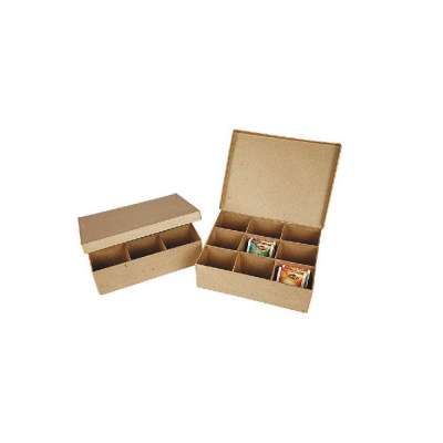 Kraft paper corrugated box with insert dividers