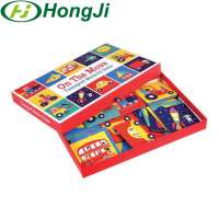 Wholesale Custom Printing High Quality Cardboard Magnetic Play Set Game For Children